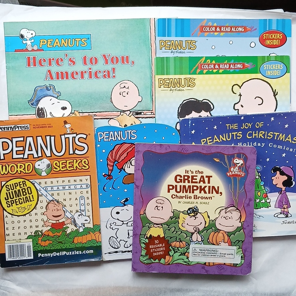 Peanuts book bundle